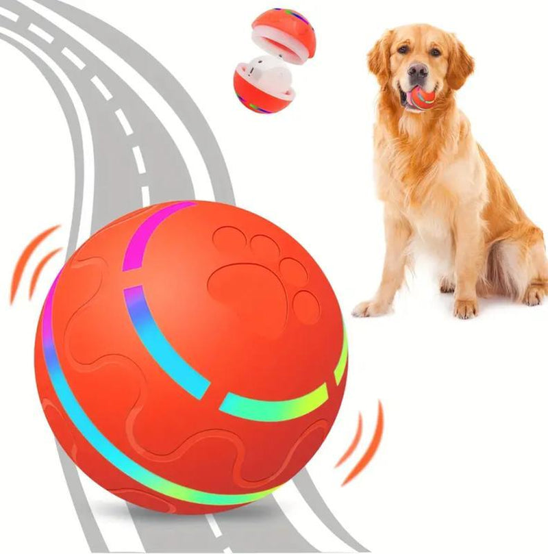 Interactive Dog Toys Dog Ball, Durable Motion Activated Automated Rolling Ball Toys for Dogs and Cats, Small/Medium/Large Dogs, USB Rechargeable