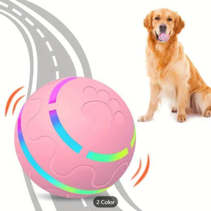 Interactive Dog Toys Dog Ball, Durable Motion Activated Automated Rolling Ball Toys for Dogs and Cats, Small/Medium/Large Dogs, USB Rechargeable